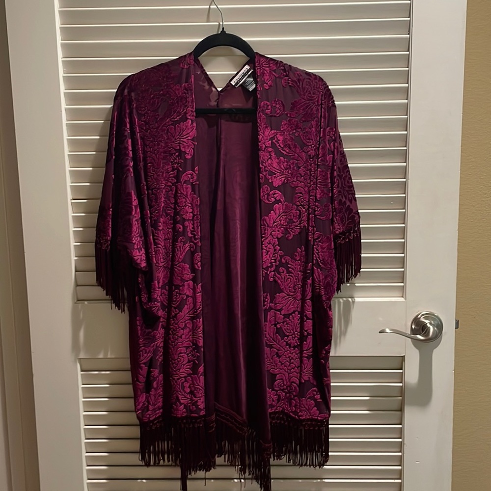 COPY - Gorgeous Velvet Shawl